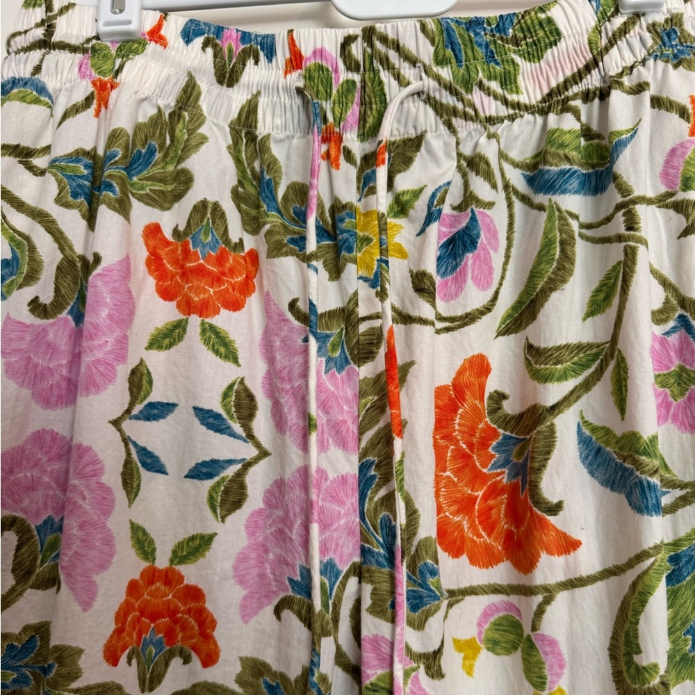 Zara Floral Print Women's Pants - Picture 3 of 5